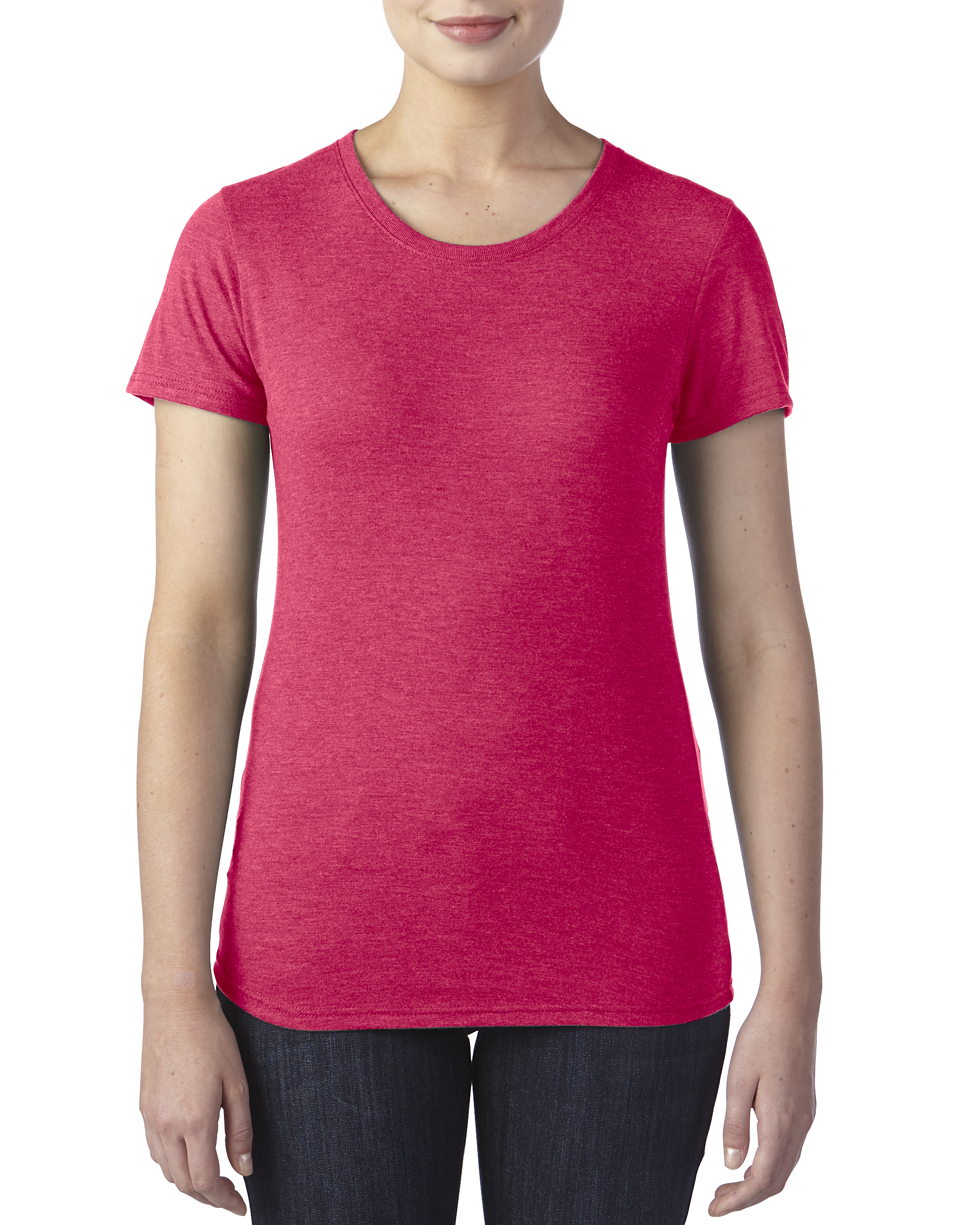T-shirt Women’s Tri-Blend Tee ANVIL