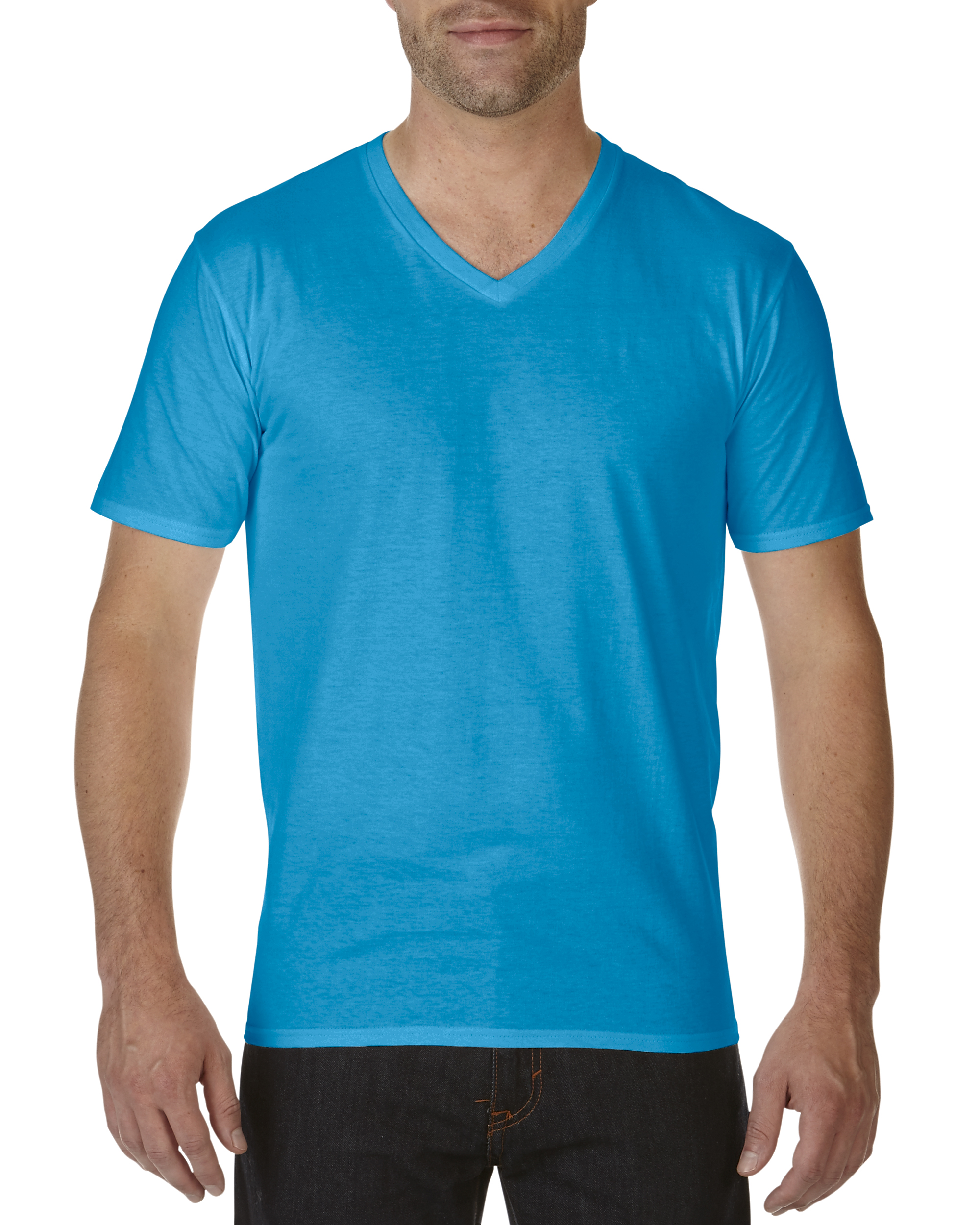 T-shirt V-Neck Premium Cotton GILDAN