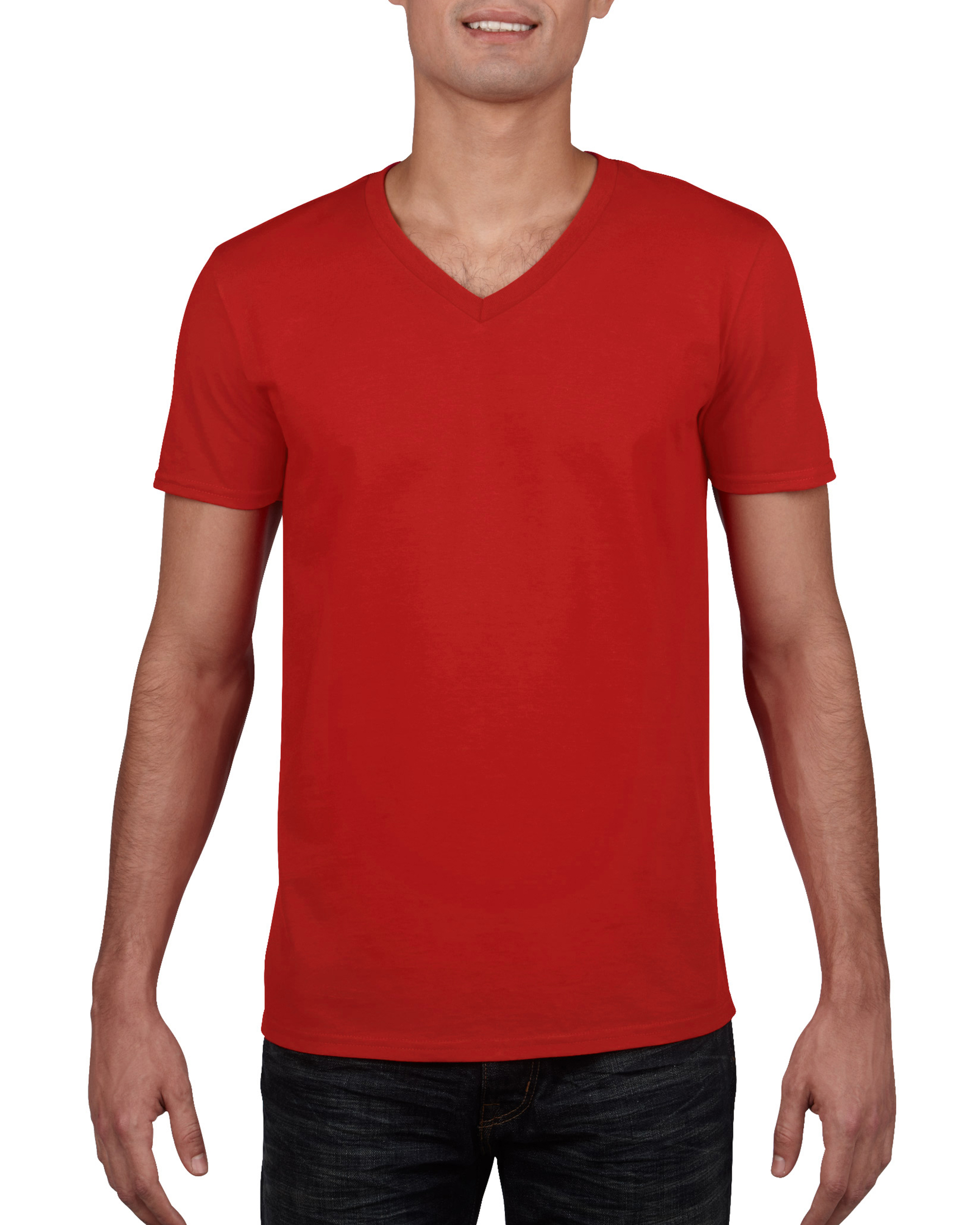 T-shirt V-Neck Softstyle GILDAN