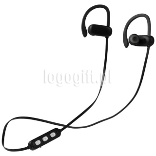 Słuchawki Bluetooth douszne z podświetlanym logo Brilliant