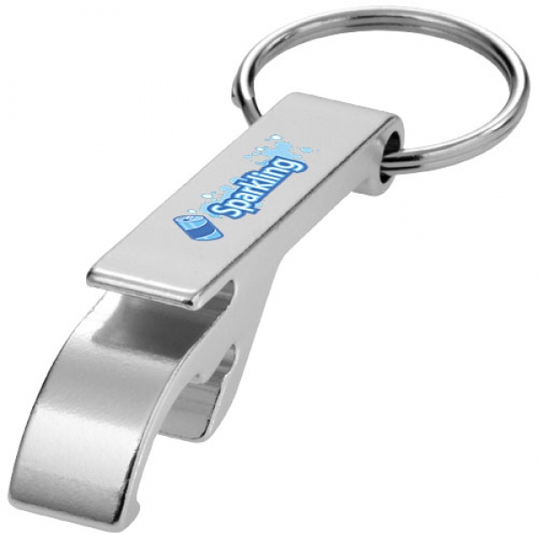 Brelok aluminiowy Tao z otwieraczem do butelek i puszek