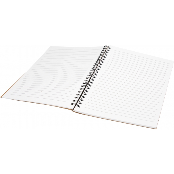 Notes A5 w linie z długopisem z tektury z recyklingu KENTWOOD