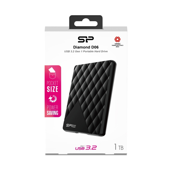 Przenośny dysk USB 3.0 Diamond D06 1TB Silicon Power