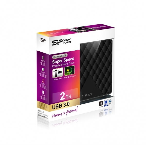Przenośny dysk USB 3.0 Diamond D06 1TB Silicon Power