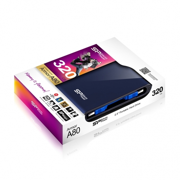 Przenośny dysk USB 3.0 Armor A80, 1TB Silicon Power