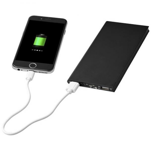 Aluminiowy powerbank Plate 8000 mAh