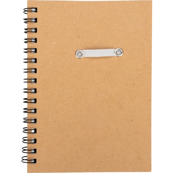 Notes A6 w linie z papieru z recyklingu z długopisem KEYSTONE