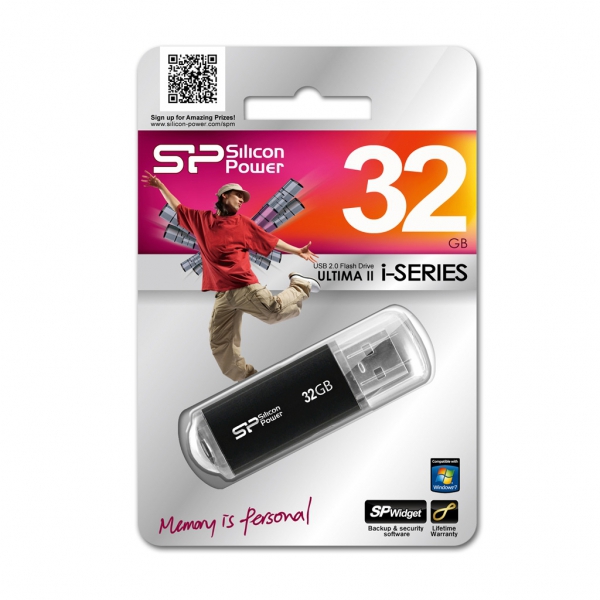 Pendrive Ultima II I-series, 64GB 2.0 Silicon Power