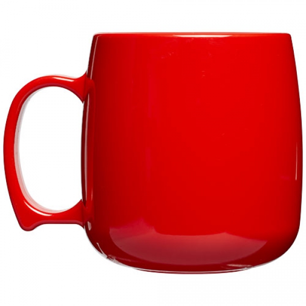 Kubek Classic wykonany z tworzywa sztucznego o pojemności 300 ml