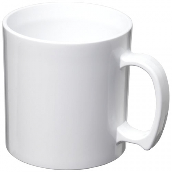 Kubek Standard wykonany z tworzywa sztucznego o pojemności 300 ml
