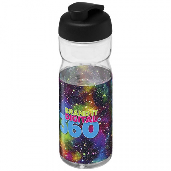 Bidon H2O Base® o pojemności 650 ml z wieczkiem zaciskowym