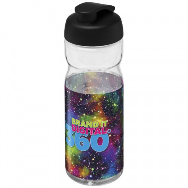 Bidon H2O Base® o pojemności 650 ml z wieczkiem zaciskowym