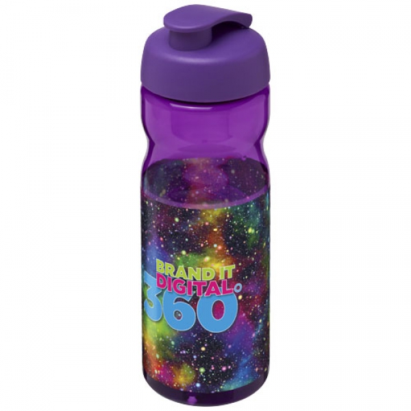 Bidon H2O Base® o pojemności 650 ml z wieczkiem zaciskowym