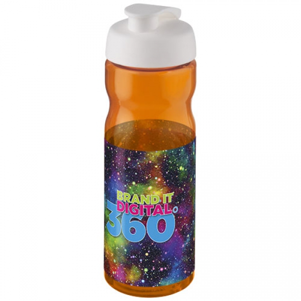 Bidon H2O Base® o pojemności 650 ml z wieczkiem zaciskowym