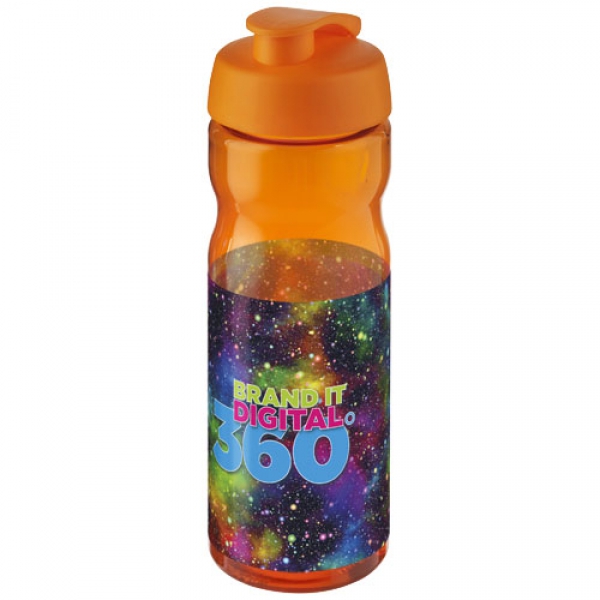 Bidon H2O Base® o pojemności 650 ml z wieczkiem zaciskowym