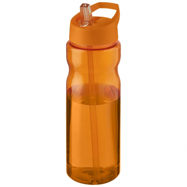 Bidon H2O Base® o pojemności 650 ml z wieczkiem z słomką