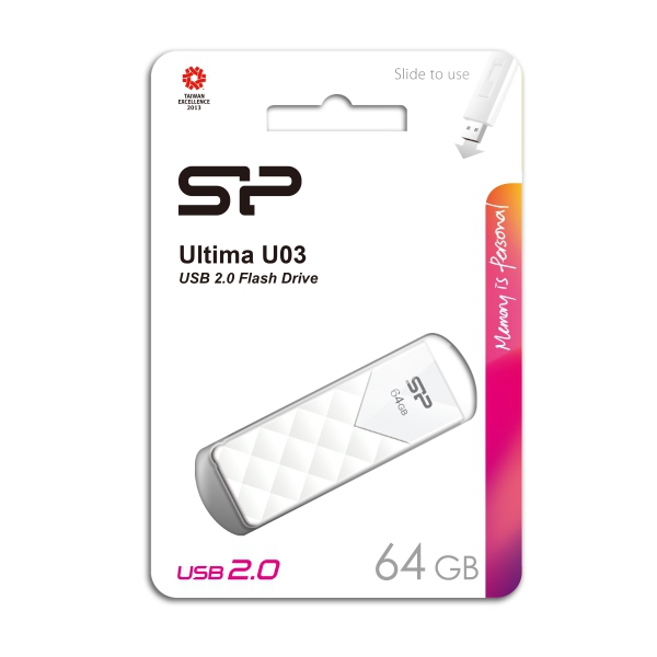 Pendrive Ultima U03, 64GB 2.0 Silicon Power