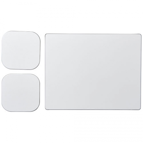 Podkładka pod mysz Brite-Mat® i zestaw podkładek pod naczynia combo 3