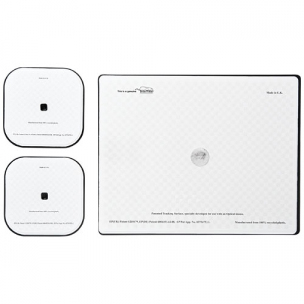 Podkładka pod mysz Brite-Mat® i zestaw podkładek pod naczynia combo 3