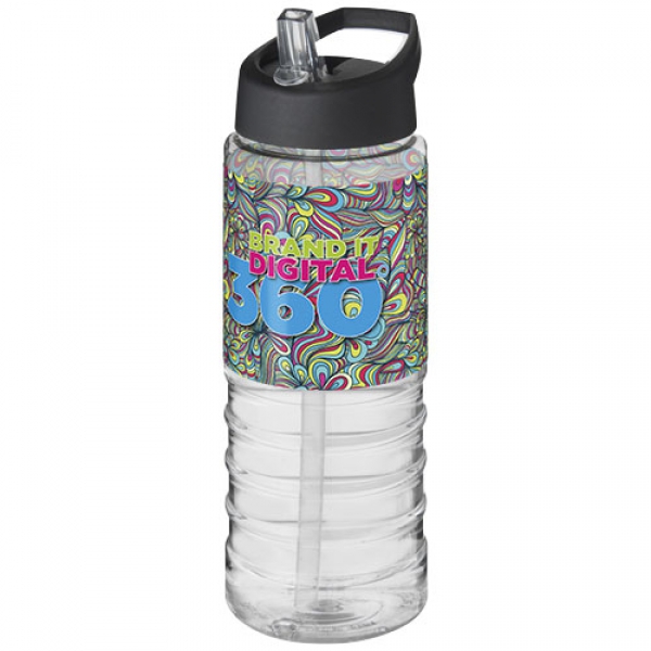 Bidon H2O Treble o pojemności 750 ml z wieczkiem z dzióbkiem