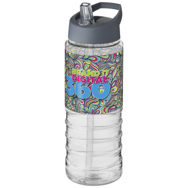 Bidon H2O Treble o pojemności 750 ml z wieczkiem z dzióbkiem