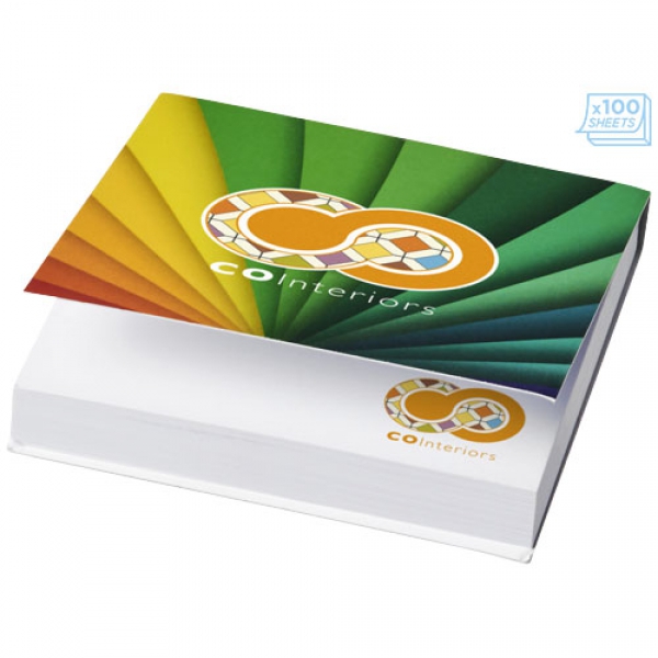 Karteczki samoprzylepne Sticky-Mate® 75x75mm w miękkiej okładce