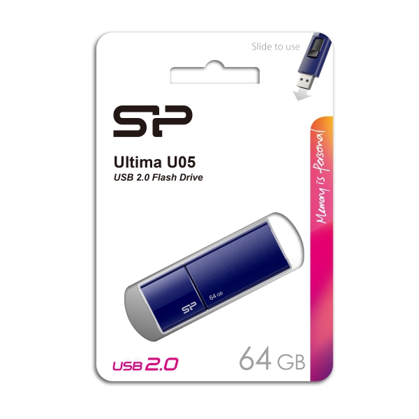 Pendrive Ultima U05, 64GB 2.0 Silicon Power