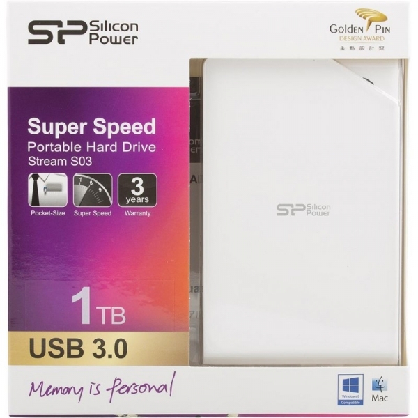 Przenośny dysk Stream S03, 1TB Silicon Power