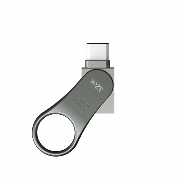 Pendrive z wejściem USB typu C Mobile C80, 32GB 3.2 Silicon Power
