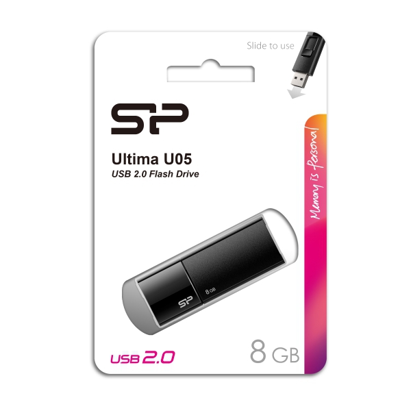 Pendrive Ultima U05, 8GB 2.0 Silicon Power