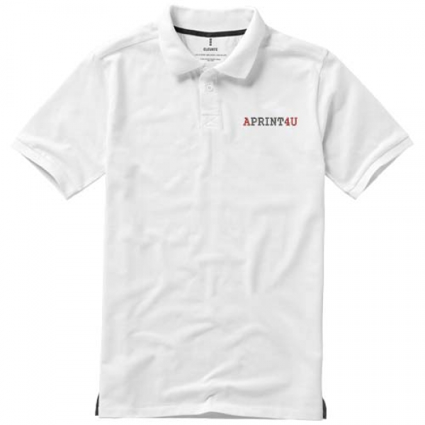 Męskie polo Calgary z krótkim rękawem 200 g/m²