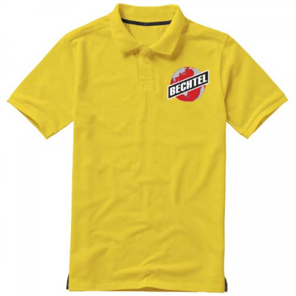 Męskie polo Calgary z krótkim rękawem 200 g/m²