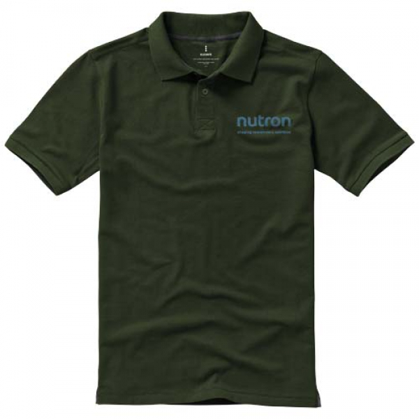 Męskie polo Calgary z krótkim rękawem 200 g/m²