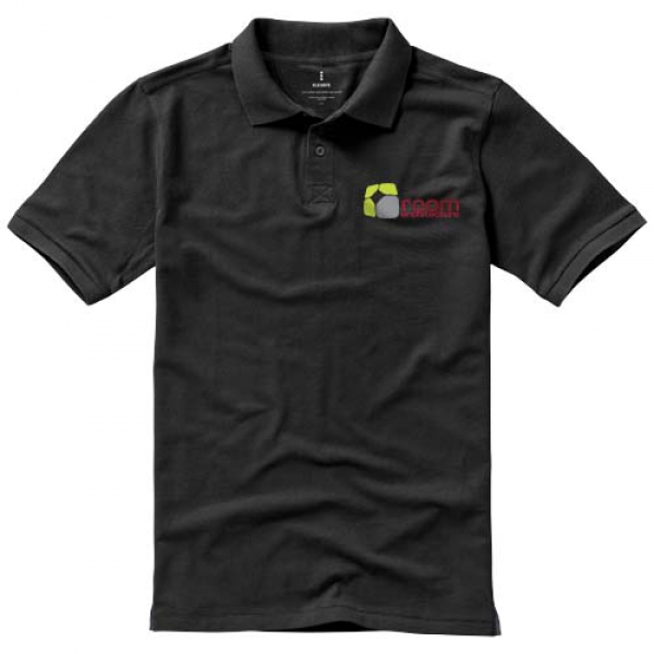 Męskie polo Calgary z krótkim rękawem 200 g/m²