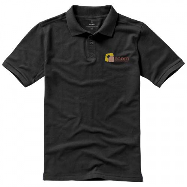 Męskie polo Calgary z krótkim rękawem 200 g/m²