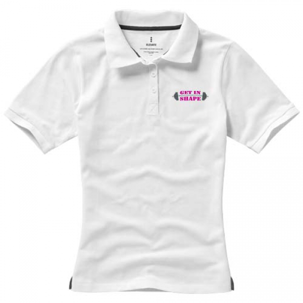 Damskie polo Calgary z krótkim rękawem 200 g/m²
