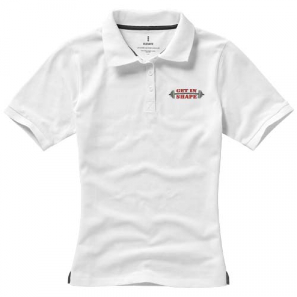 Damskie polo Calgary z krótkim rękawem 200 g/m²