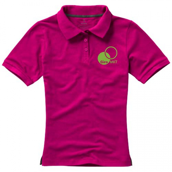 Damskie polo Calgary z krótkim rękawem 200 g/m²