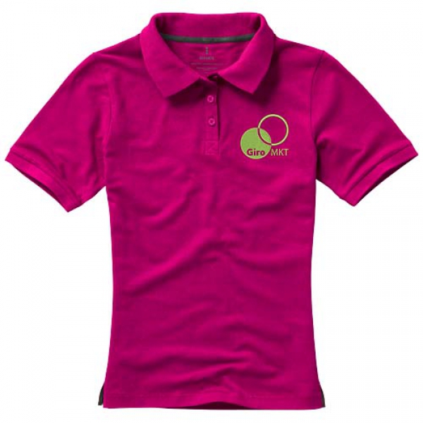 Damskie polo Calgary z krótkim rękawem 200 g/m²
