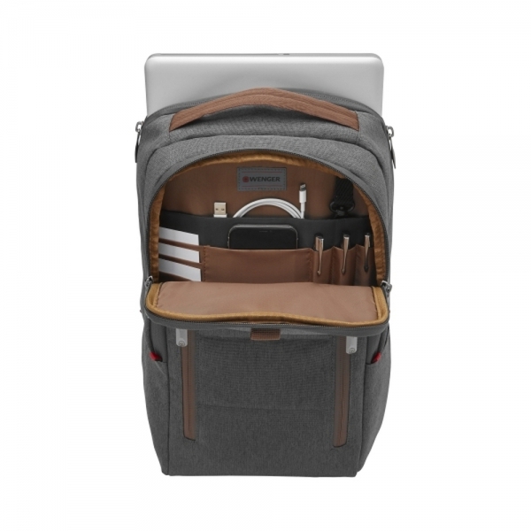 Plecak na laptopa z saszetką Wenger City Style Upgrade 16'' 15 / 4 l