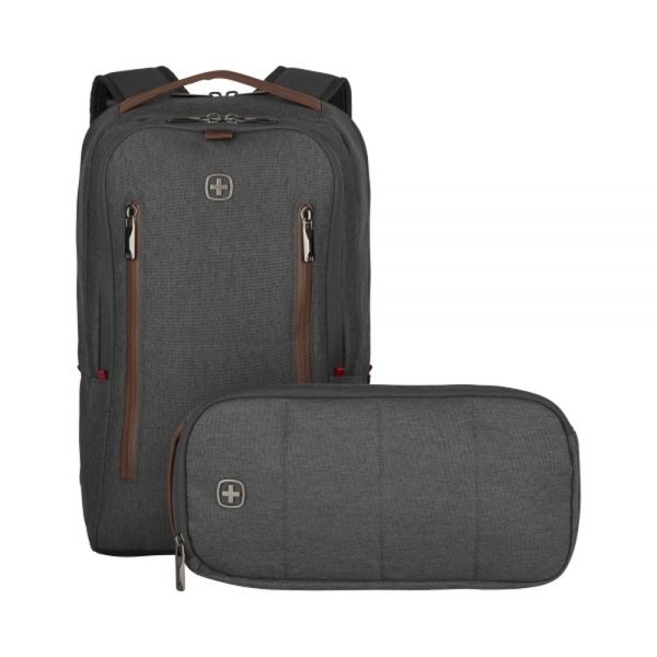 Plecak na laptopa z saszetką Wenger City Style Upgrade 16''