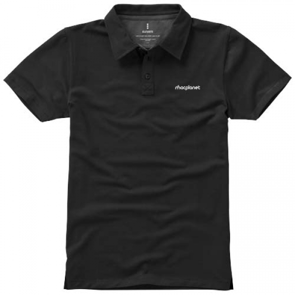 Męskie polo Markham z krótkim rękawem ze stretchu 200 g/m²