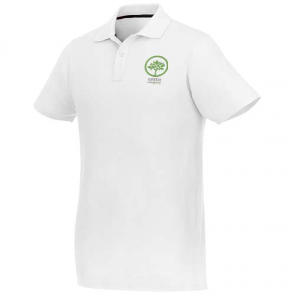 Helios - koszulka męska polo z krótkim rękawem 180 g/m²