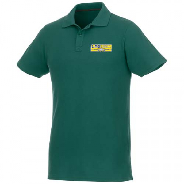 Helios - koszulka męska polo z krótkim rękawem 180 g/m²