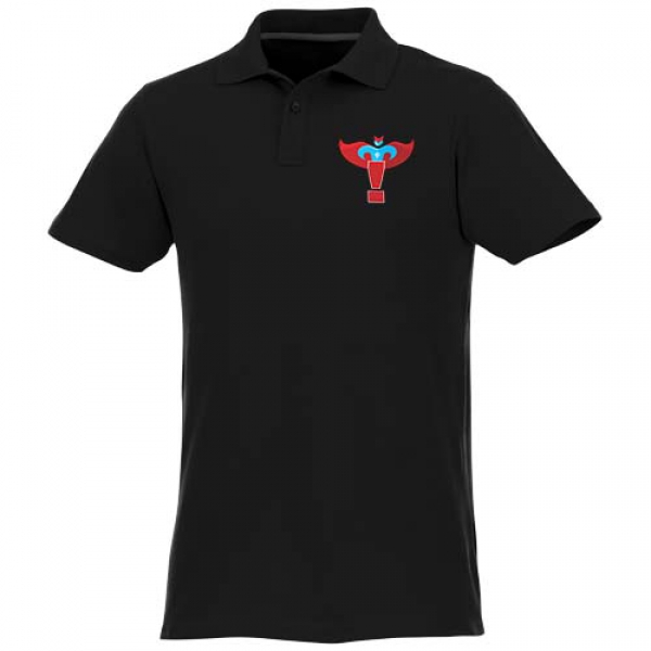 Helios - koszulka męska polo z krótkim rękawem 180 g/m²