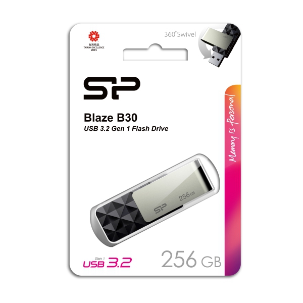 Pendrive Blaze B30, 256GB 3.1 Silicon Power