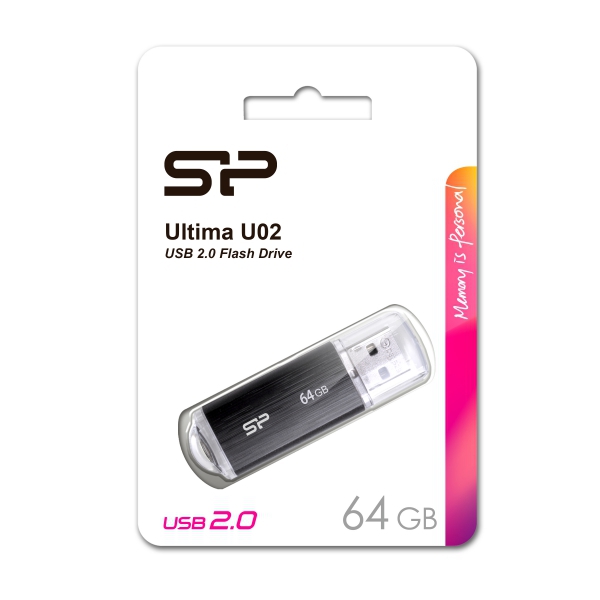 Pendrive Ultima U02, 64GB 2.0 Silicon Power