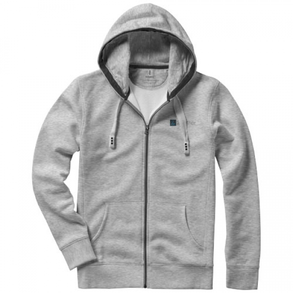 Unisex rozpinana bluza z kapturem Arora 300 g/m²