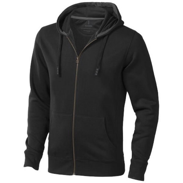 Unisex rozpinana bluza z kapturem Arora 300 g/m²
