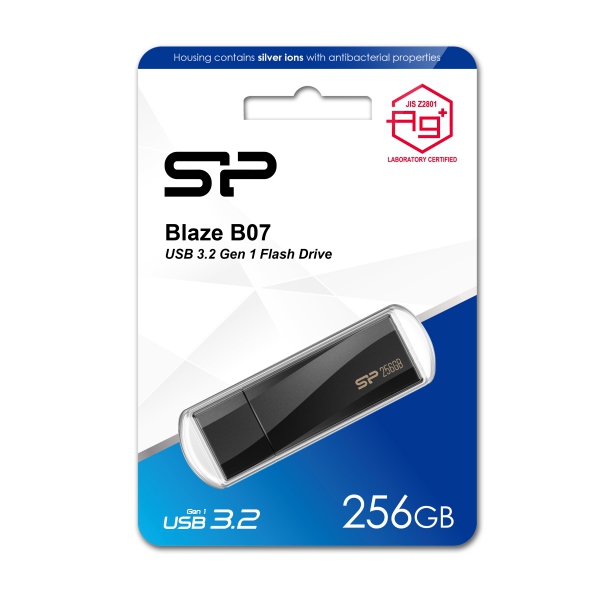 PENDRIVE BLAZE B07, 256GB 3.2 SILICON POWER